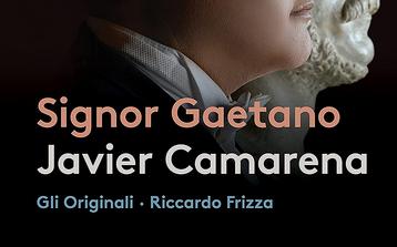 Cover der neuen CD von Javier Camarena