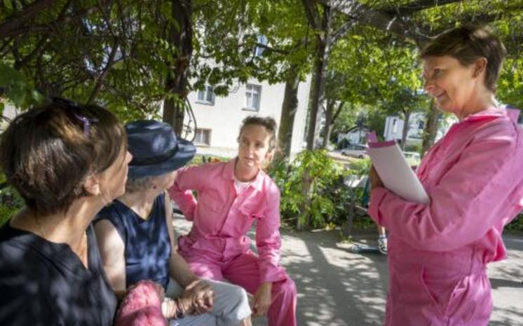 Ella Necker und Barbara Salcher (Copyright: Verein Frischluft)