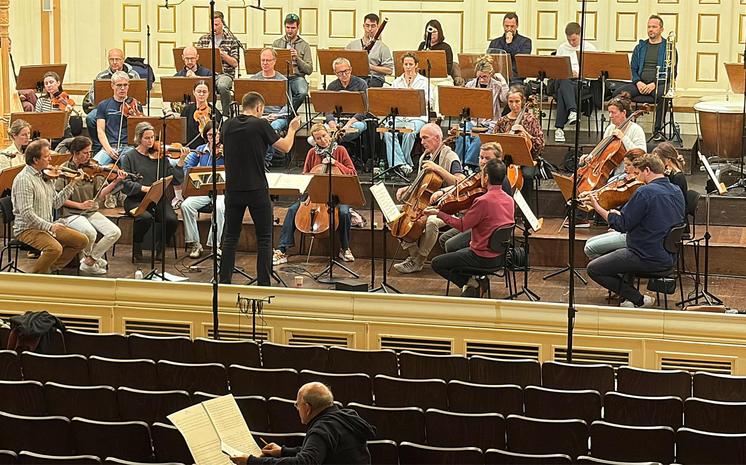 Mozarteumorchester Salzburg, Roberto González-Monjas und Detlev Glanert (c) Michael Gmasz