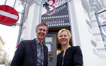 Die Gründer des "Dritte Mann Museum" Karin Höfler und Gerhard Strassgschwandtner