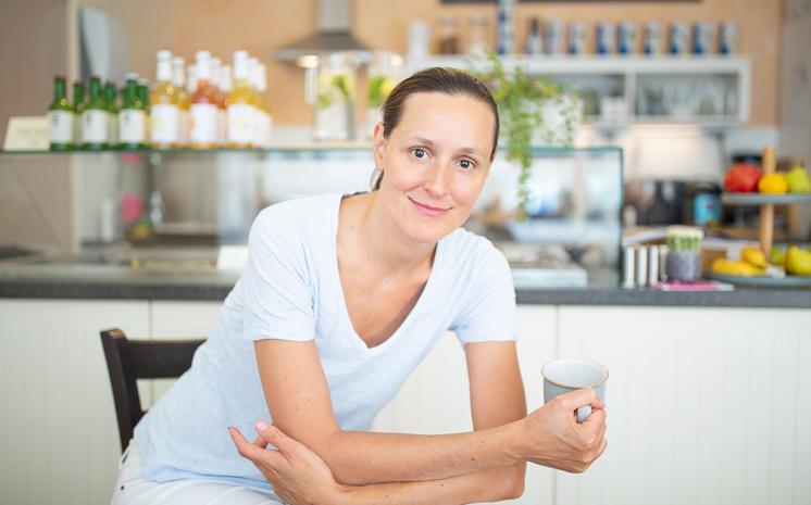 Aleksandra Peyrer-Navijalic kocht vor allem mit einem: mit viel Liebe. (Fotocredit: Gerhard Peyrer)